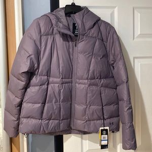 Under Armour puffer coat   Never worn new with tags